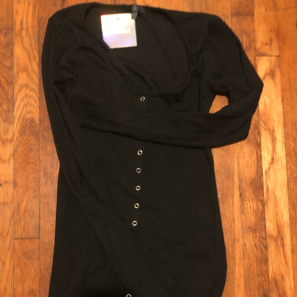 Missguided Long Button Down Dress